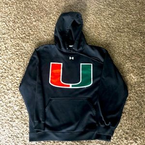 Miami Hurricanes Under Armour Sweatshirt Hoodie